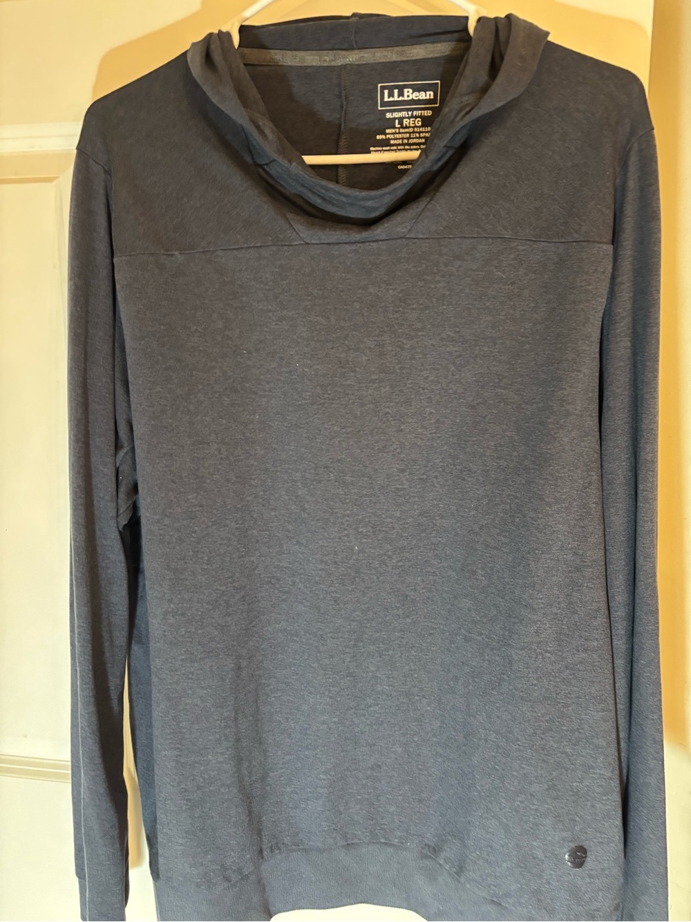 LL Bean Men's Slate Blue Sweatshirt  - Like New